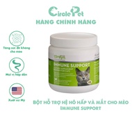 Tomlyn Immune Support Respiratory and Eye Support Powder for Cats with Attractive Taste - Circle Pet