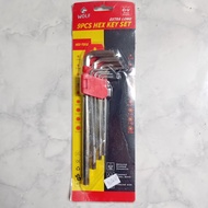 WOLF 9-STAR HEXAGON LONG KEY SET