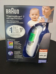 💪外國進口 正品現貨 百靈牌 Braun Thermoscan 7 IRT6520 嬰兒兒童成人耳溫槍 耳探機Thermometer 溫度計😉 有夜燈 螢光幕有燈 夜燈耳溫槍 夜燈耳探溫度計