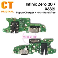 Mic Charger Connector Board + Handsfree infinix Zero 20 / X6821 - Flexible Flexible Flexible Connect