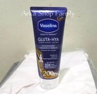 VASELINE Gluta Hya Healthy Bright Serum Burst Lotion Overnight Night Radiance Repair Peptide 200ml / 330ml