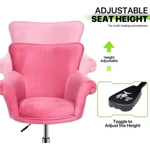 Office Desk Chair Bar Stool Beauty Nail Salon Spa Vanity Seat