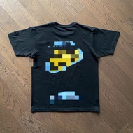 Small Embroidery on the Chest Enough on the Back Yellow Enough Short Sleeve