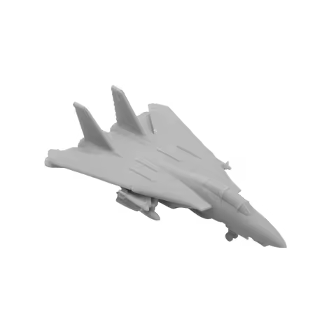 10PCS F-14 Retracted Wing Aircraft Toys Length 8/27/47.2/54mm Simulation Fleet Fighter Model for Mil