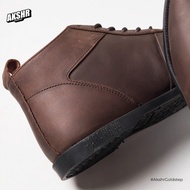 Brodo-Sepatu Kulit Brodo Ventura Dark Choco Original Brodo Footwear