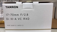全新 Tamron 17-70mm F/2.8 Di III-A VC RXD Sony (水貨)