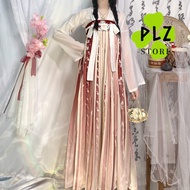 Hanfu Hanfu Tang Made Hanfu [Flower Language] Full Chest Skirt Summer Fairy Style Full Set Student Costume Girlfriend Style
