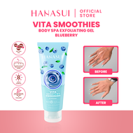 Hanasui Vita Smoothies Body Spa Exfoliating Gel - VITA 8 Complex Double Exfoliator Mengangkat Sel Ku