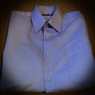 皮爾卡登Pierre Cardin專櫃藍紫長袖質感襯衫