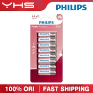 PHILIPS LR6 Battery with AA Size Alkaline & 5 Years Shelf Life for Radio Flashlight etc.