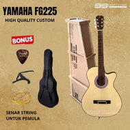 Yamaha FG225 Custo Acoustic Guitar with high quality Srting Strings