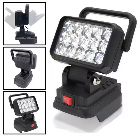 For Makita 18V Li-ion Battery Accessory BL1830 LED Work Lamp Light Torch Flashlight Lantern Camping 