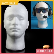SF_ Male Mannequin Head Foam Wig Stand Manikin Head Wig Cap Holder for Store Salon Home