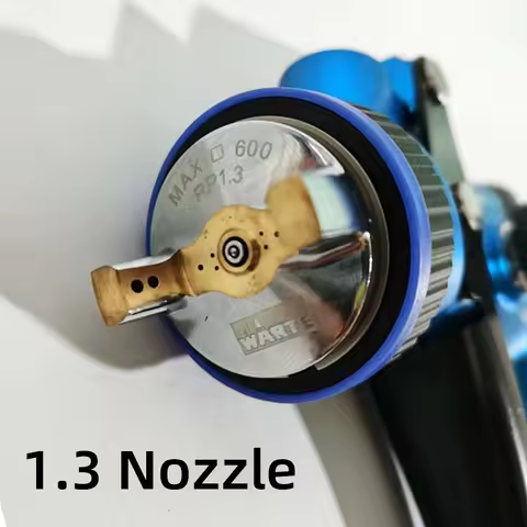 WARTE MAX O 600 1.3mm Top Tier Automotive Paint Spray Gun, German Tech, Superior Atomization