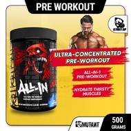 Mutant  ALL IN, Pre-workout Supplement Full-Dose, Increase Energy, Improve Focus, 500g