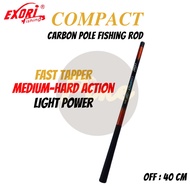 Joran Tege Exori Compact Carbon Pole Rod Medium Hard Action