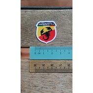 ABARTH logo sticker for motorcycle, bicycle, helmet, skateboard, rc car etc.