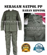 Seragam PDL SAT POL PP Bahan Ripstop
