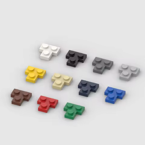 *T shape plate 1+2* 1573 20 pcs DIY enlighten block brick part No. Compatible With