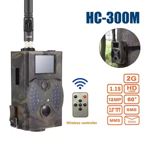 HC300M Hunting Camera GPRS /MMS/HD-1080 Suntek Scouting Night Vision Trail Camera Photo Traps Wildli