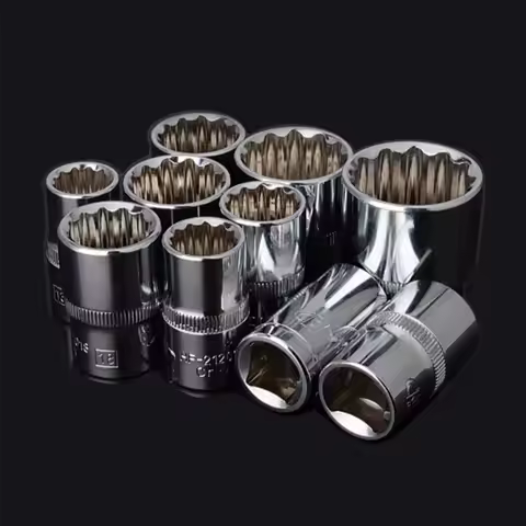 1/2 Drive 12 Points Socket Set 8mm 9mm 10mm 11mm 12mm 13mm 14mm 15mm 16mm 17mm 18mm 19mm 20mm 21mm 2