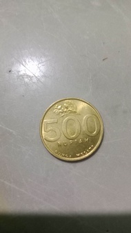 koin kuno 500 rupiah melati