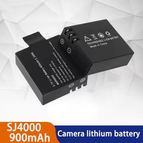 3.7V 900mAh Li-ion Rechargable Battery For SJCAM SJ4000 WiFi SJ5000 WiFi SJ6000 SJ7000 WIFi M10 SJ50