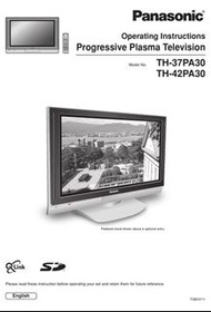 Panasonic Plasma TH-37PA30 電視機連掛牆架