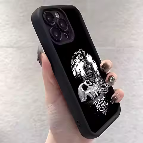 Jack Retro DaNiels Whisky Phone Case For IPhone 17 Pro Max 16 15 14 Pro Max IPhone 13 Pro Max 11 Plu