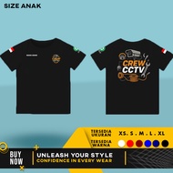 Children's T-shirt CCTV Crew Shirt V. 3 Safety First Technician CCTV | Cotton Combed 30s