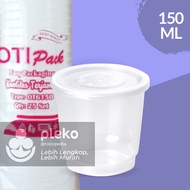 Otipack Cup Pudding 150 ml / Cup Pudding Plastik 150ml Murah