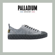 【PALLADIUM】 PALLA ACE LO MERINO 毛氈復古低筒鞋 灰黑  74322/ US 6.5 (24.5cm)
