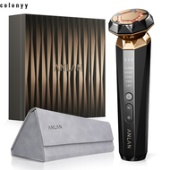 ANLAN เครื่องนวดหน้าไฟฟ้า รุ่นใหม่ ส่งฟรี พร้อมโปรโมชั่น เครื่องนวดหน้า ด้วยคลื่นRF EMS เย็น ร้อน ยก