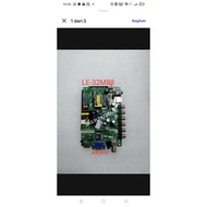 MESIN MB MOTHERBOARD MAINBOARD AKARI 32 INCH LED TV MACHINE LE32M88 LE-32M88 LE32K88 LE-32K88 TP.VST