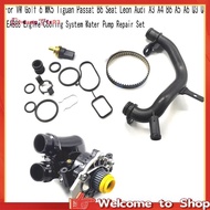 【Chuangtfx03】EA888 Cooling System Water Pump Repair Set Golf 6 MK5 B6 Seat A3 A4 B6 A5 A6 Q3 Q5