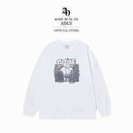 ADLV [acme de la vie] เสื้อแขนยาว รุ่น Brooklyn Bridge Long Sleeve White (50012SBLSSU_F5WTXX)