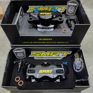 HOT ITEM IN MARKET NEW SMRT CALIPER 4POT FRONT & 2POT REAR CALIPER SMRT BRAKE PUMP FROM TAIWAN