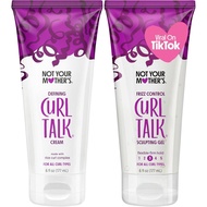 Not Your Mother's Curl Talk Frizz Control Sculpting Gel and Defining Cream (2-Pack) - 6 fl oz - Form