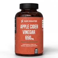 Nano Singapore Apple Cider Vinegar Capsule - Manage Weight, Control Sugar & Reduce Water Retention