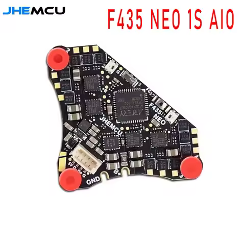 JHEMCU F435 NEO 1S AIO Flight Control With 4-in-1 Integrated 5A ESC Dshot300 External TYPE-C Board f