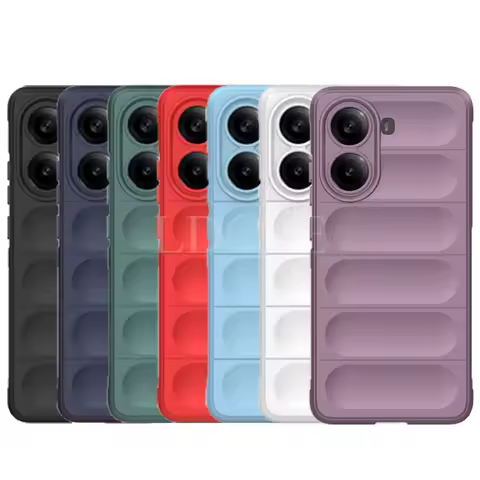 For Xiaomi POCO X7 Pro Case Liquid Silicone Cover POCO X7 Pro Cover Shockproof Rubber Fushion Protec