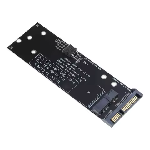 B95C Adapter 2.5" 6Gb/s For 2012 SSD Slot A1466 A1465 A1398 A1425 7+17 Pin to 22Pin Converter with U