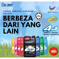 SABUN PENCUCI PAKAIAN DOZEE 10kg / SABUN BASUH BAJU HALAL JAKIM/ WANGI, BERSIH,/ LIQUID DETERGENT DO