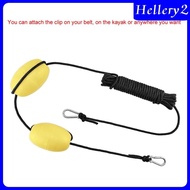 [Hellery2] Nylon Tow Rope Buoy Anchor Steel Clips Boat Kayak Anchor Tow Rope Yellow