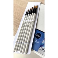 V-tec ROUND BRUSH 0018H SET OF 6 PAINTING BRUSHS SET 6