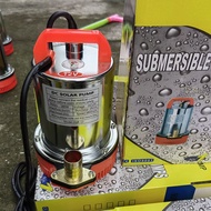 ปั๊มจุ่มสแตนเลส 12/24V/300W/500W DC ปั๊ม มอเตอร์ทองแดงบริสุทธิ์สามารถเชื่อมต่อกับแผงเซลล์แสงอาทิตย์ห