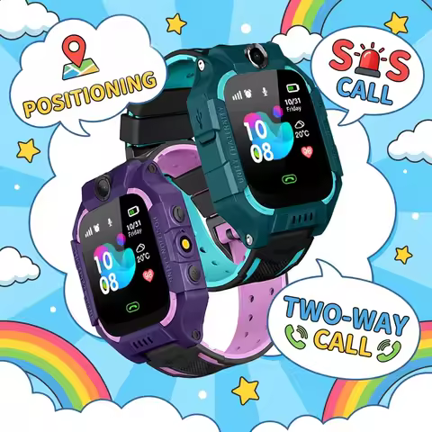 Children Smart Watch 2G Postion Tracker SOS Phone Call Camera Voice Chat Kids Smartwatch Boys Girls 