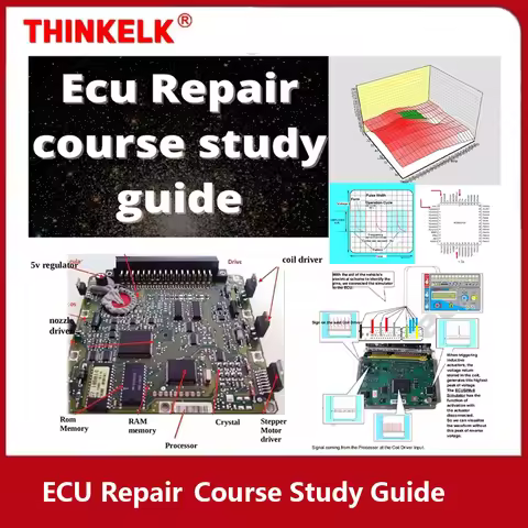 ECU Repair Course Study Guide PDF File ECU Basic Teaching EPROM TEST Progranmming Car Diagnostic Lea