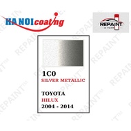 Scratch Removal Spray Paint for TOYOTA HILUX, SILVER color code 1C0 - SILVER METALLIC genuine REPAIN