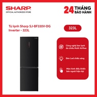 [MODEL 2026][FreeSHIP COD + Lắp Hà Nội] Tủ lạnh Sharp Inverter 323 lít SJ-BF330V-DG